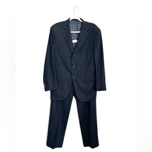 Domenico Vacca pinstripe Suit in dark navy